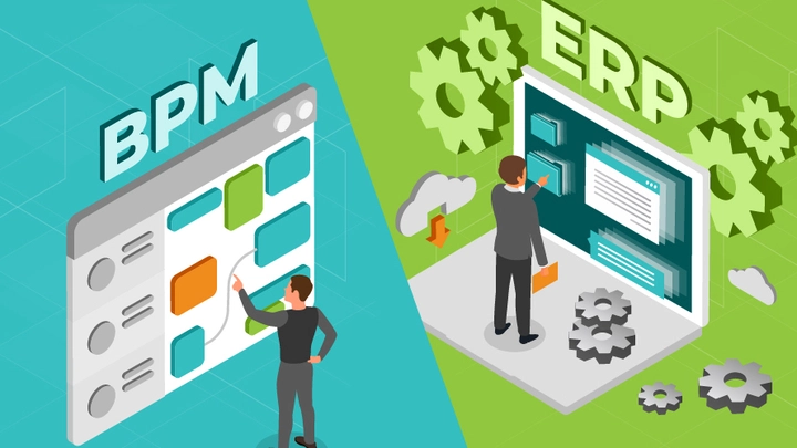 تفاوت ERP و BPMS