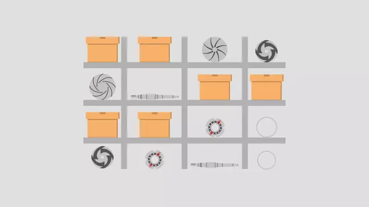 مدیریت انبار قطعات یدکی