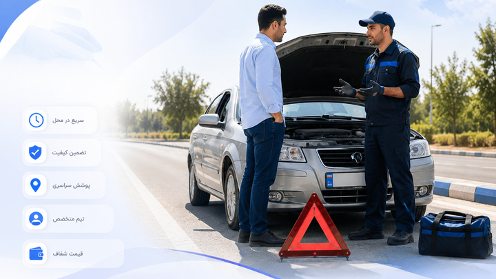 نرم افزار خدمات سیار خودرو